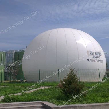 Suporte de Gás de Membrana Dupla Montado no Solo